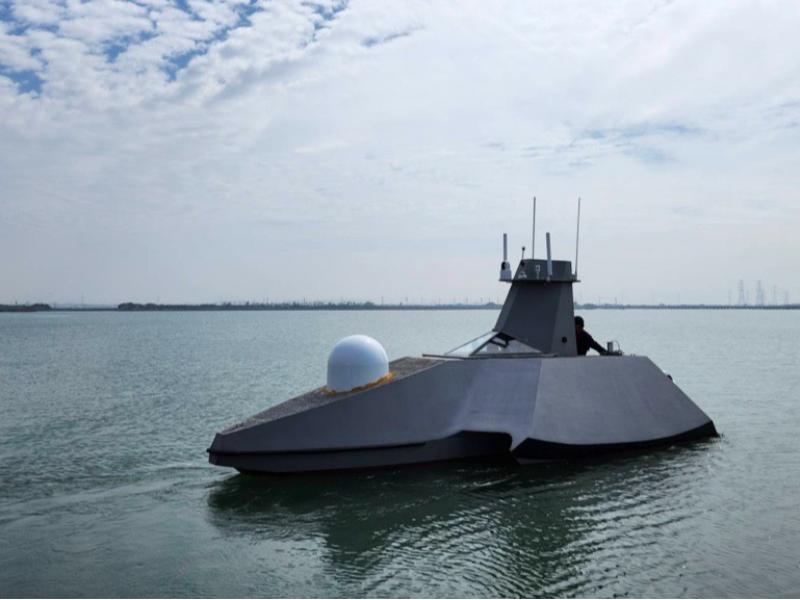 Taipei Times: Uncrewed surface vehicle unveiled